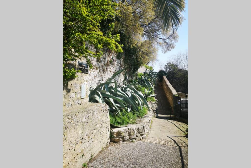 maison de village meublée avec terrasse Donzère Exterior foto